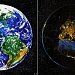 Покидая Землю.   диптих.  х.м.    80х80 см. каждая часть.    35 000 руб.